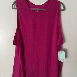 NWT! DSG Vibrant Pink Sleeveless Top